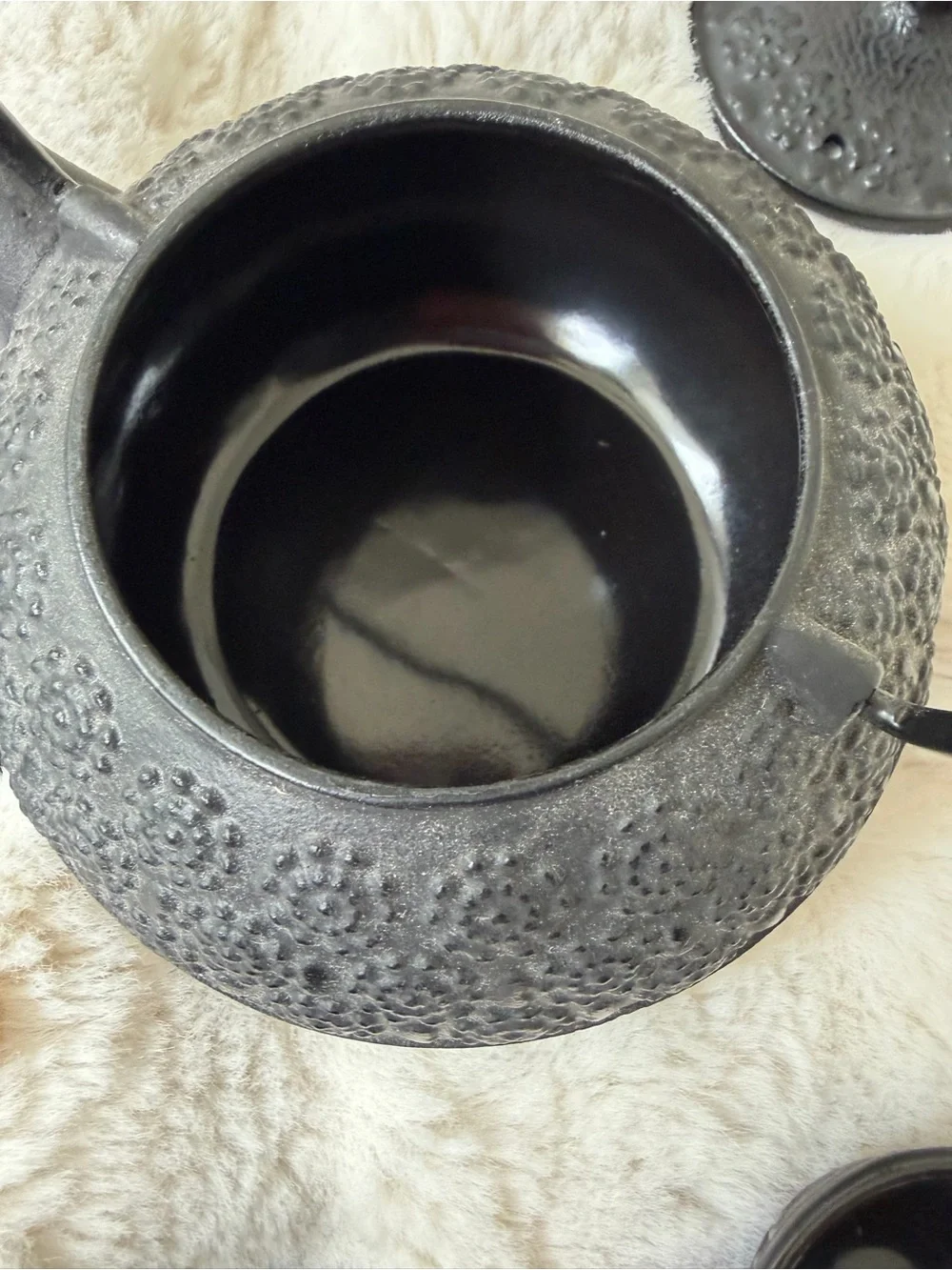 Kendal Cast Iron Teapot Set with Infuser 4 Cups Trivet Japanese Tea Ceremony Jap